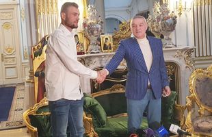 FCSB. Alexandru Crețu, prezentat azi la palat: „Gigi Becali e un om bun, m-a convins să nu mă duc la CFR Cluj”