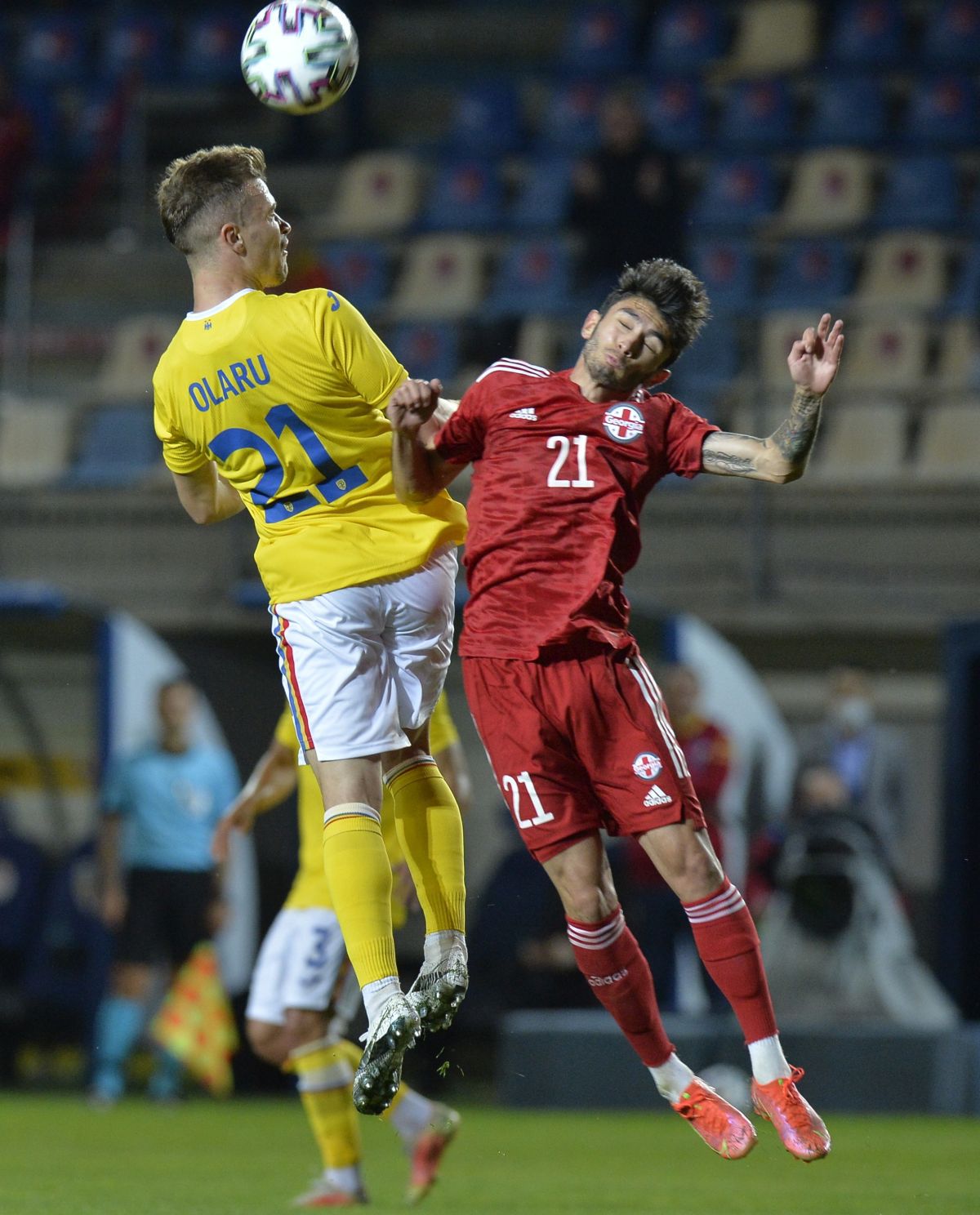 „Tricolorii”, lamentabili în fața Georgiei! Fotbalistul notat cu 2 în Gazeta Sporturilor