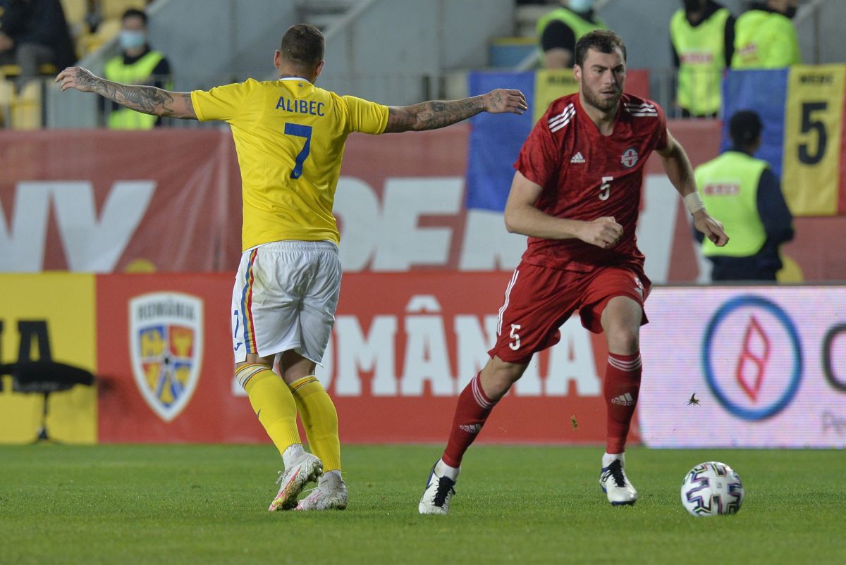 „Tricolorii”, lamentabili în fața Georgiei! Fotbalistul notat cu 2 în Gazeta Sporturilor