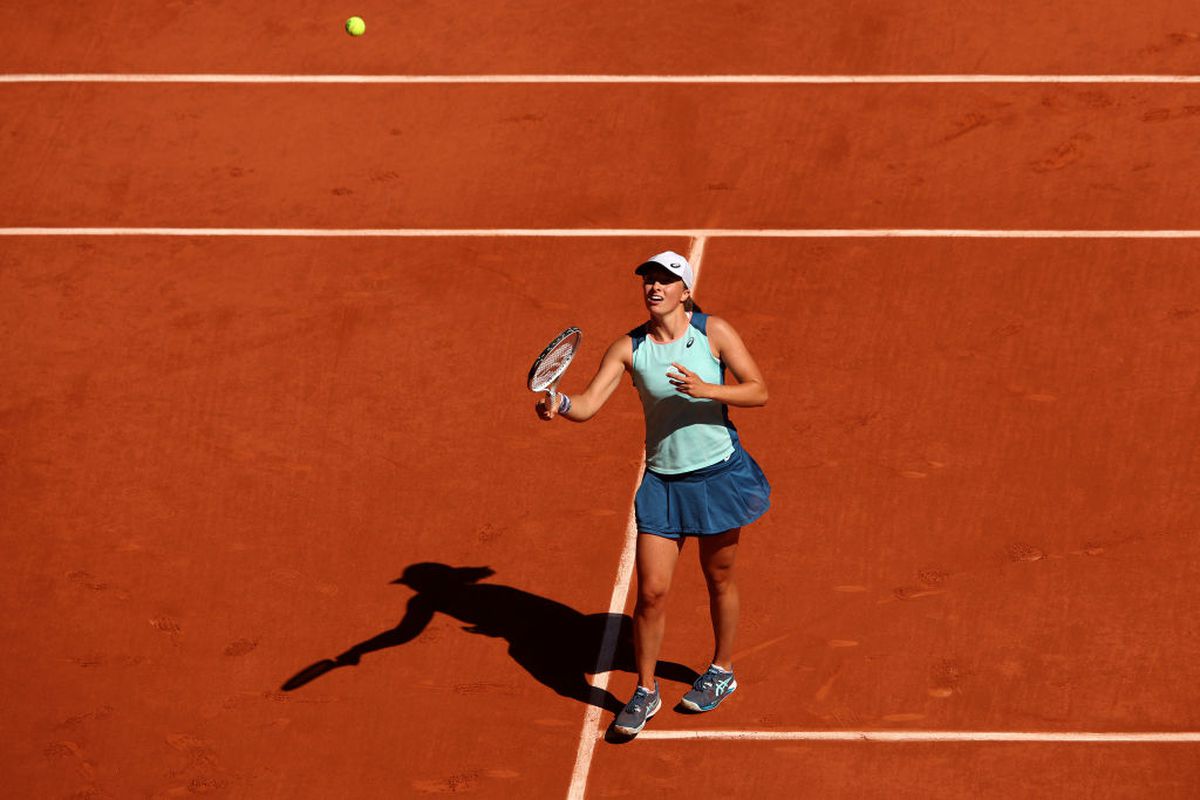 Iga Swiatek - Daria Kasatskina 6-2, 6-1 la Roland Garros