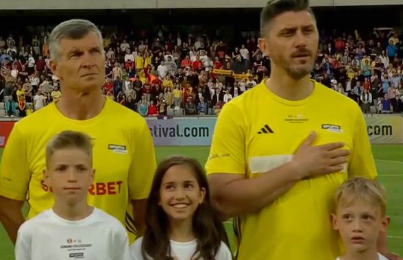 Marica, unic la meciul legendelor, România - Galatasaray » De ce a ascuns numele sponsorului