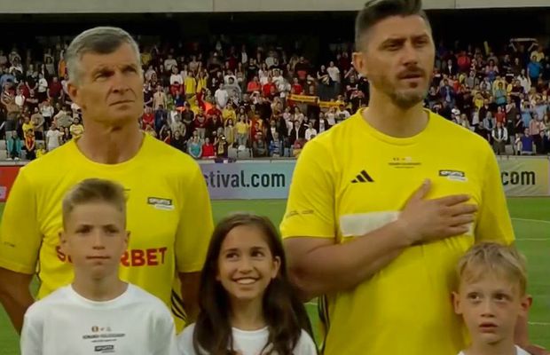 Marica, unic la meciul legendelor, România - Galatasaray » De ce a ascuns numele sponsorului
