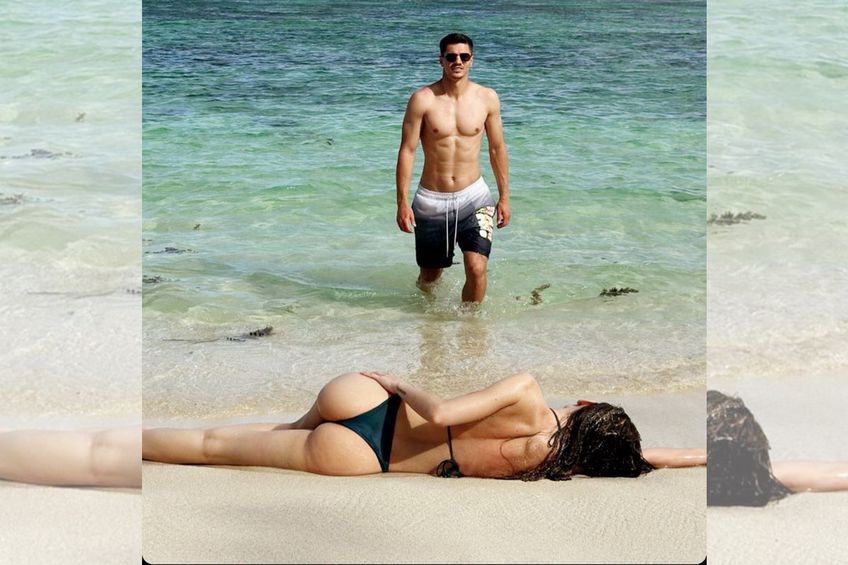 Vacanță de vis pentru Gabriel Simion și iubita sa. Foto: Instagram