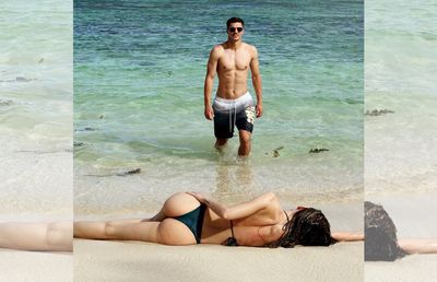 Vacanță de vis pentru fostul fotbalist de la FCSB și iubita sa » Unde s-au relaxat cei doi