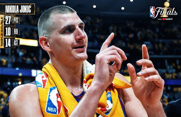 Jokic și Murray, prestație irezistibilă » Denver Nuggets o învinge fără emoții pe Miami Heat în primul meci al finalei NBA