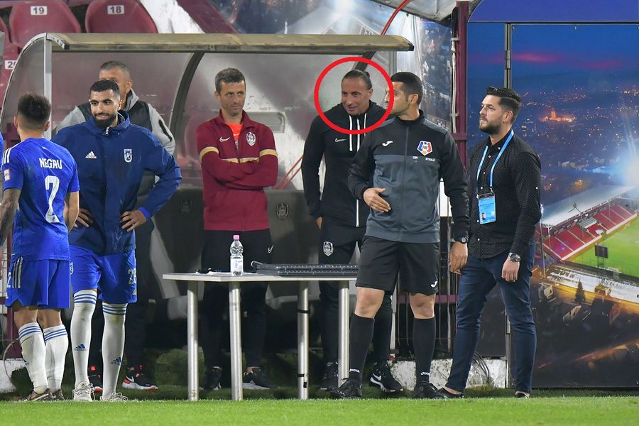 10 lucruri care nu s-au văzut la televizor de la CFR Cluj - FCU Craiova » Un șpriț de vară la oficială, Vasile bodyguardul și rola de bandă izolatoare