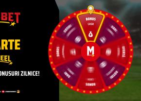 MaxWheel te premiază în fiecare zi pe MaxBet.ro