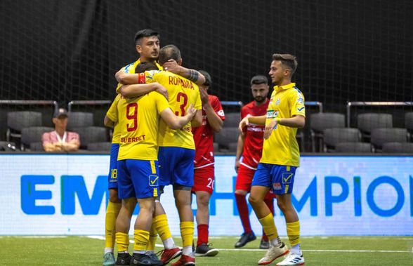 Campioana mondială România a început perfect Euro de Minifotbal » Calificare în optimi după două meciuri. Urmează Ungaria