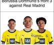 Meme-uri după Borussia Dortmund - Real Madrid 0-2 / Foto: Troll Football (Instagram)