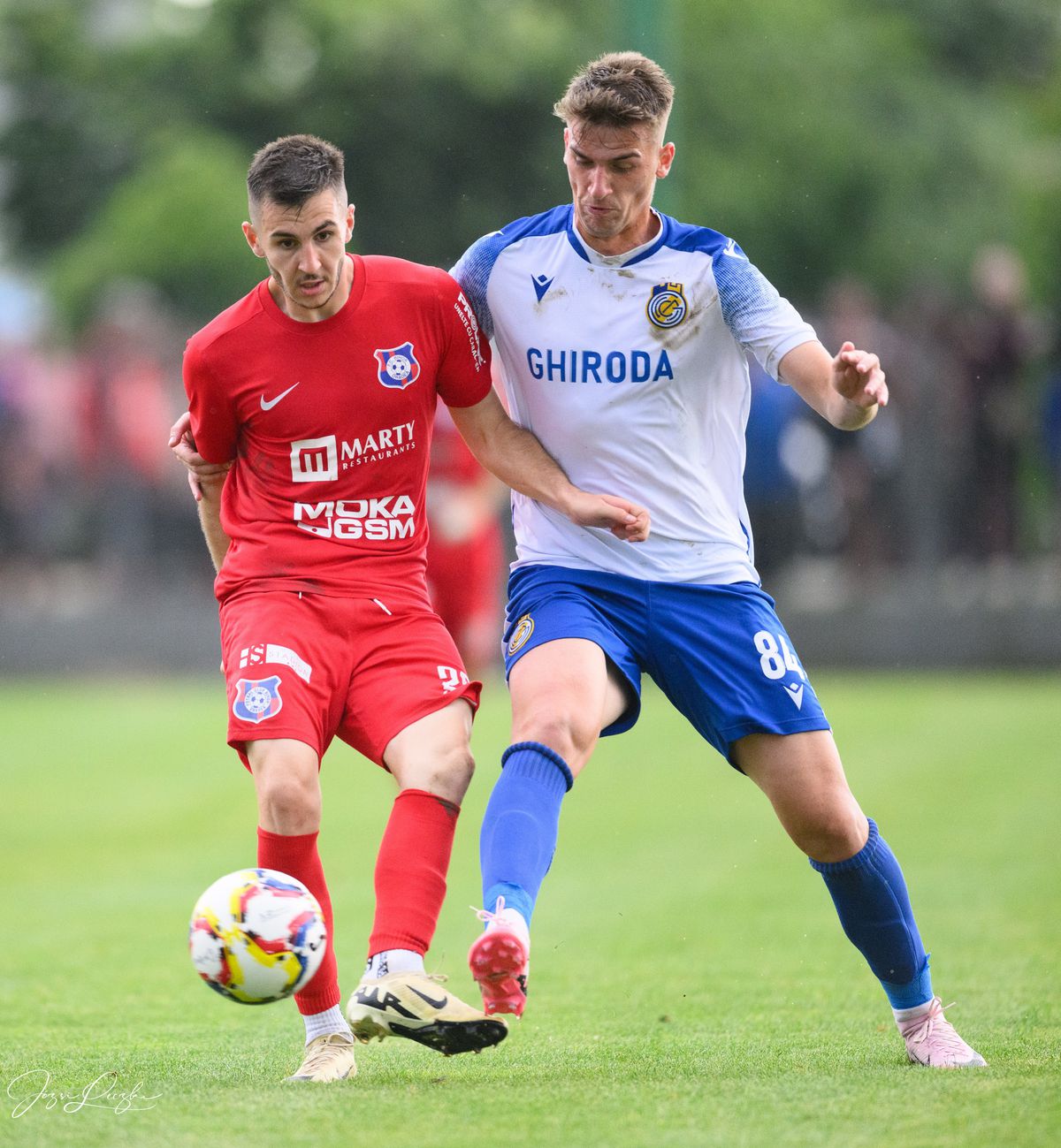 Imagini de la Ghiroda şi Giarmata Vii - FC Bihor Oradea / FOTO: Leczki Józsi