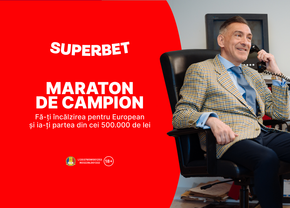 Înscrie-te luni în promoția Maraton de Campion și ia-ți partea din cei 500.000 de lei puși în joc!