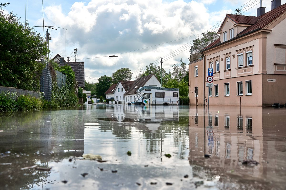 Inudatii Germania - zona Bavaria