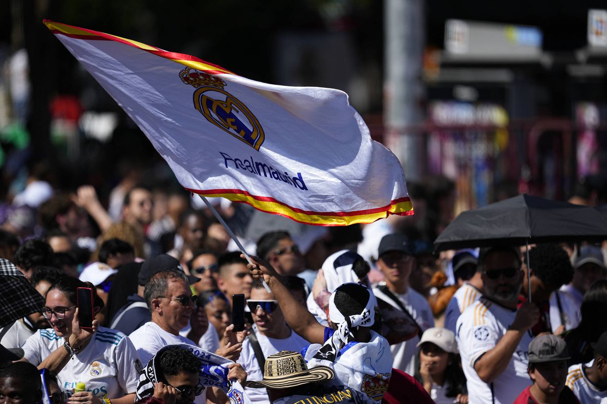 Sărbătoarea celor de la Real Madrid, după ce au câștigat a 15-a Ligă a Campionilor