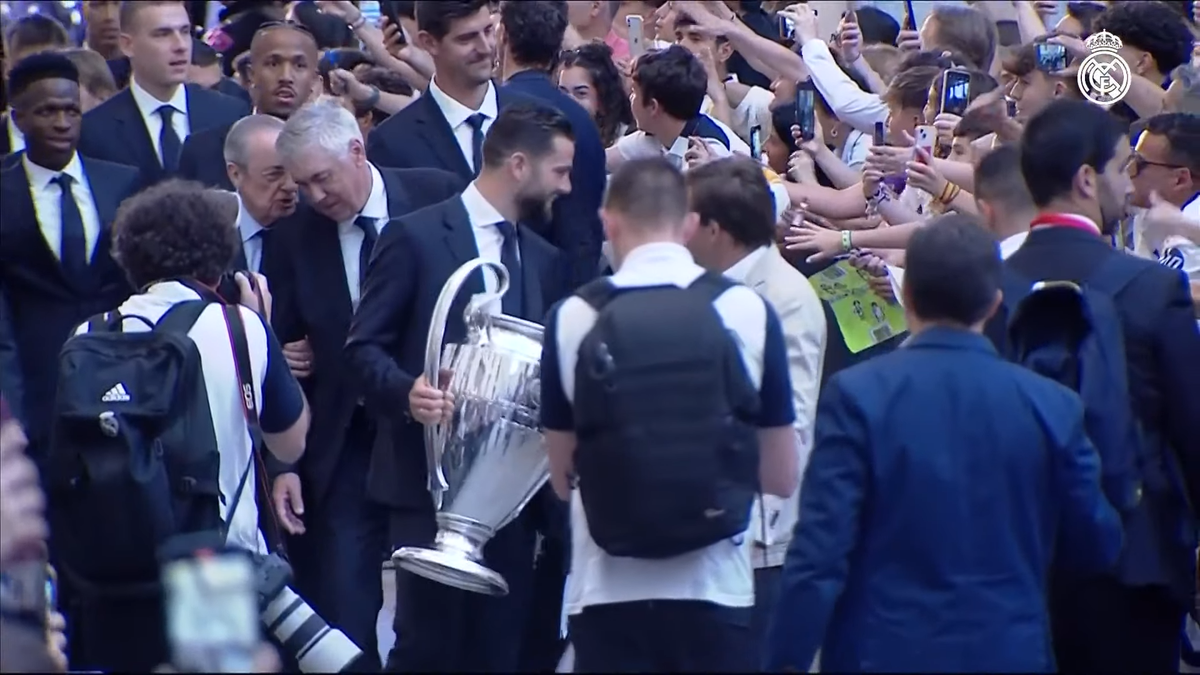 Sărbătoarea celor de la Real Madrid, după ce au câștigat a 15-a Ligă a Campionilor