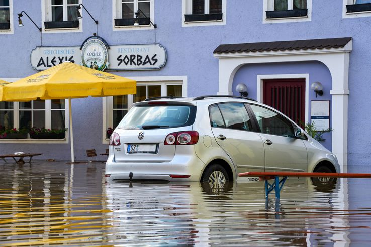 Germania sub ape! Evacuări din cauza inundațiilor puternice din Bavaria FOTO: Imago