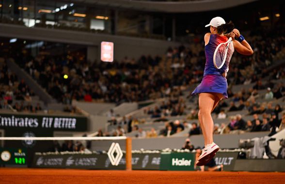 Rezultat șoc în optimi la Roland Garros! 6-0, 6-0 în 40 de minute