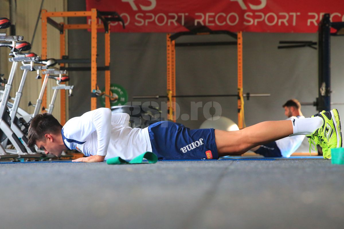 Antrenament la sală al echipei naţionale de tineret, 2 iunie 2025
