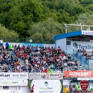 Peste 10.000 de spectatori în tribune la Gloria Bistrița - Râmnicu Vâlcea / FOTO: Facebook @Gloria Bistrița