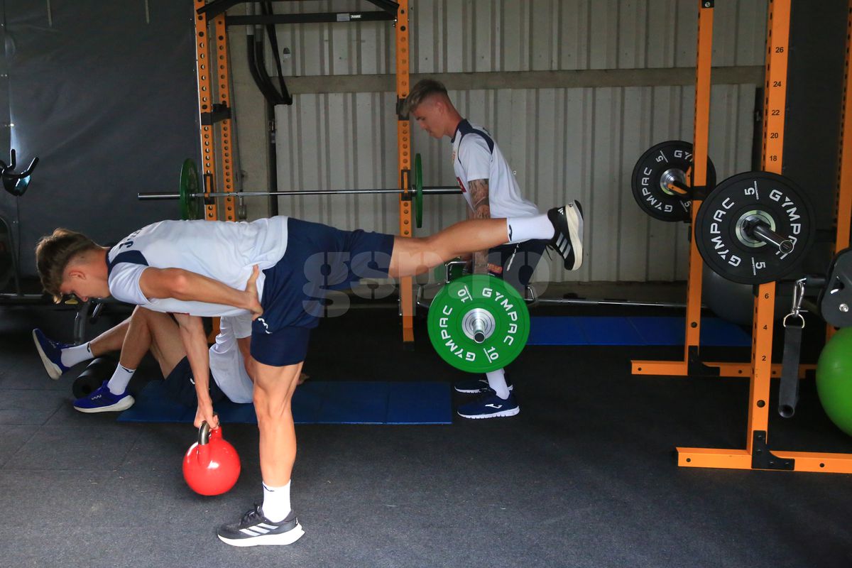 Antrenament la sală al echipei naţionale de tineret, 2 iunie 2025