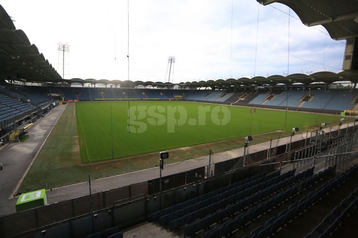 Imagini de la stadionul din Graz FOTO: Ionuţ Iordache (GSP)