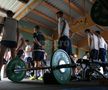 Antrenament la sala de forţă al echipei naţionale de tineret FOTO: Ionuţ Iordache (GSP)
