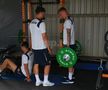 Antrenament la sala de forţă al echipei naţionale de tineret FOTO: Ionuţ Iordache (GSP)
