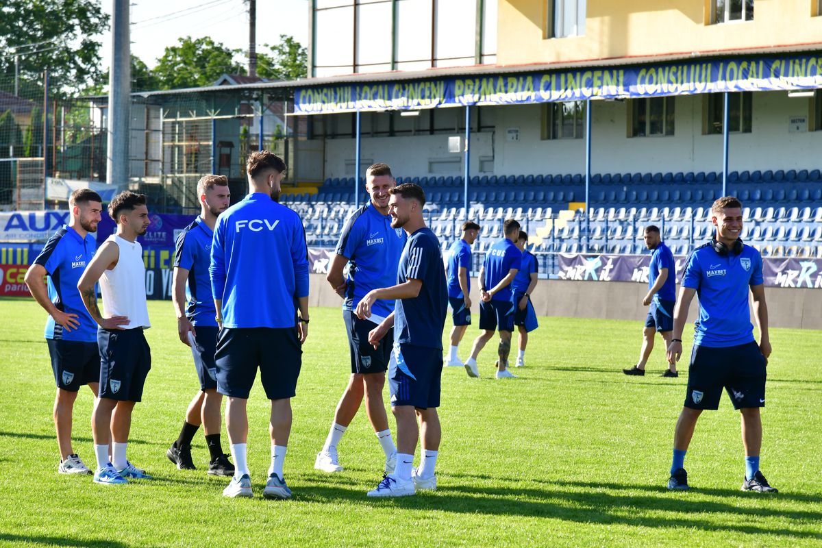 Imagini înainte de Unirea Slobozia - FC Voluntari