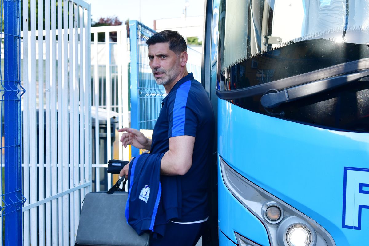 Imagini înainte de Unirea Slobozia - FC Voluntari