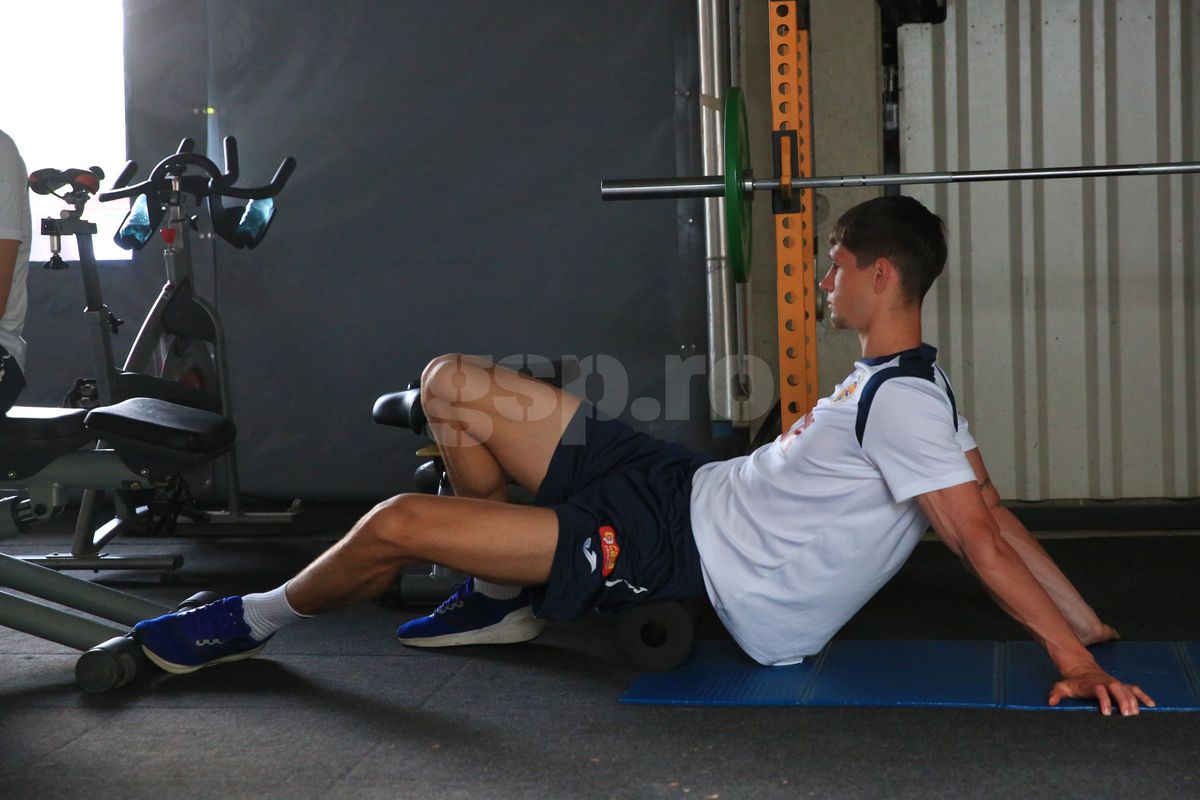 Antrenament la sală al echipei naţionale de tineret, 2 iunie 2025