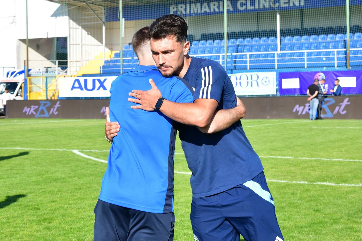 Imagini înainte de Unirea Slobozia - FC Voluntari