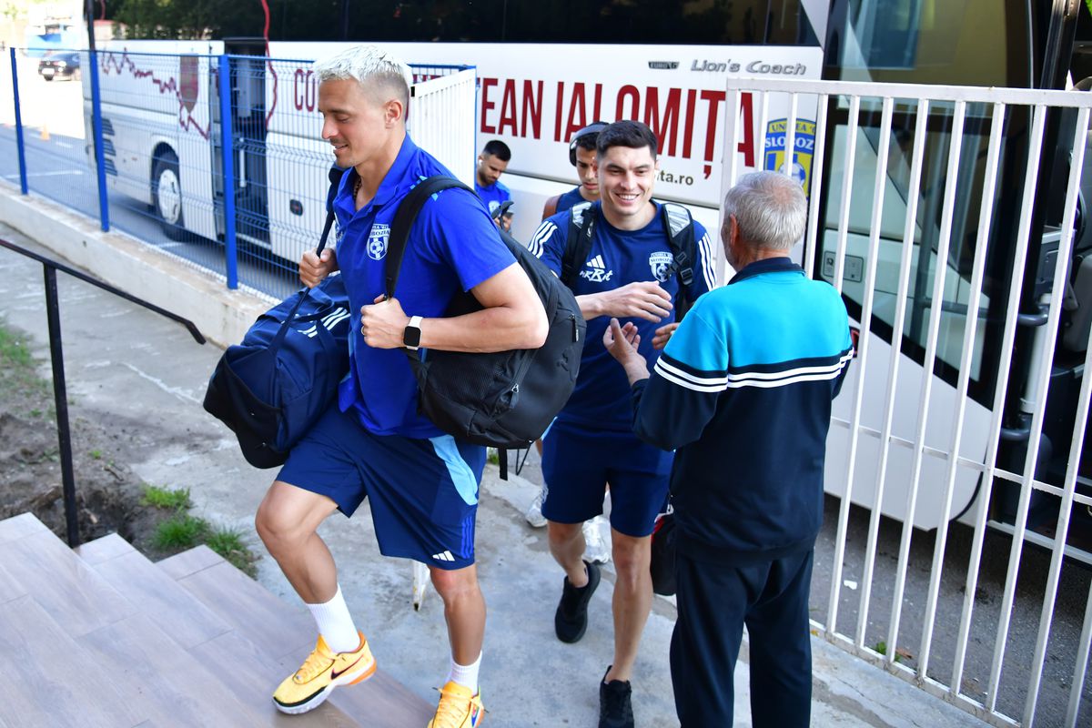 Imagini înainte de Unirea Slobozia - FC Voluntari