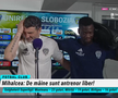 Adrian Mihalcea, întrerupt de jucători la flash interviu