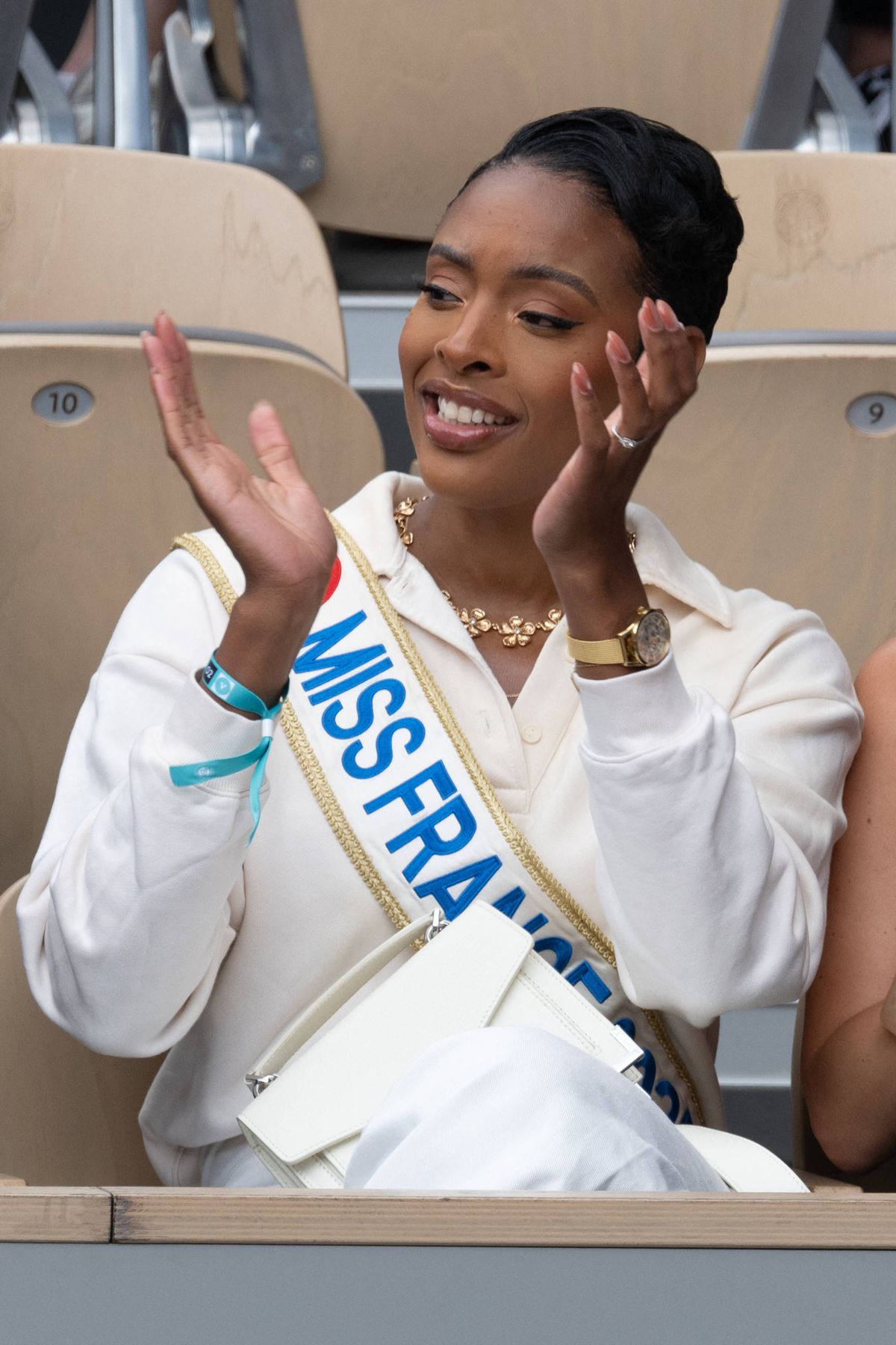 Angelique Angarni-Filopon, în tribune la Lois Boisson - Jessica Pegula