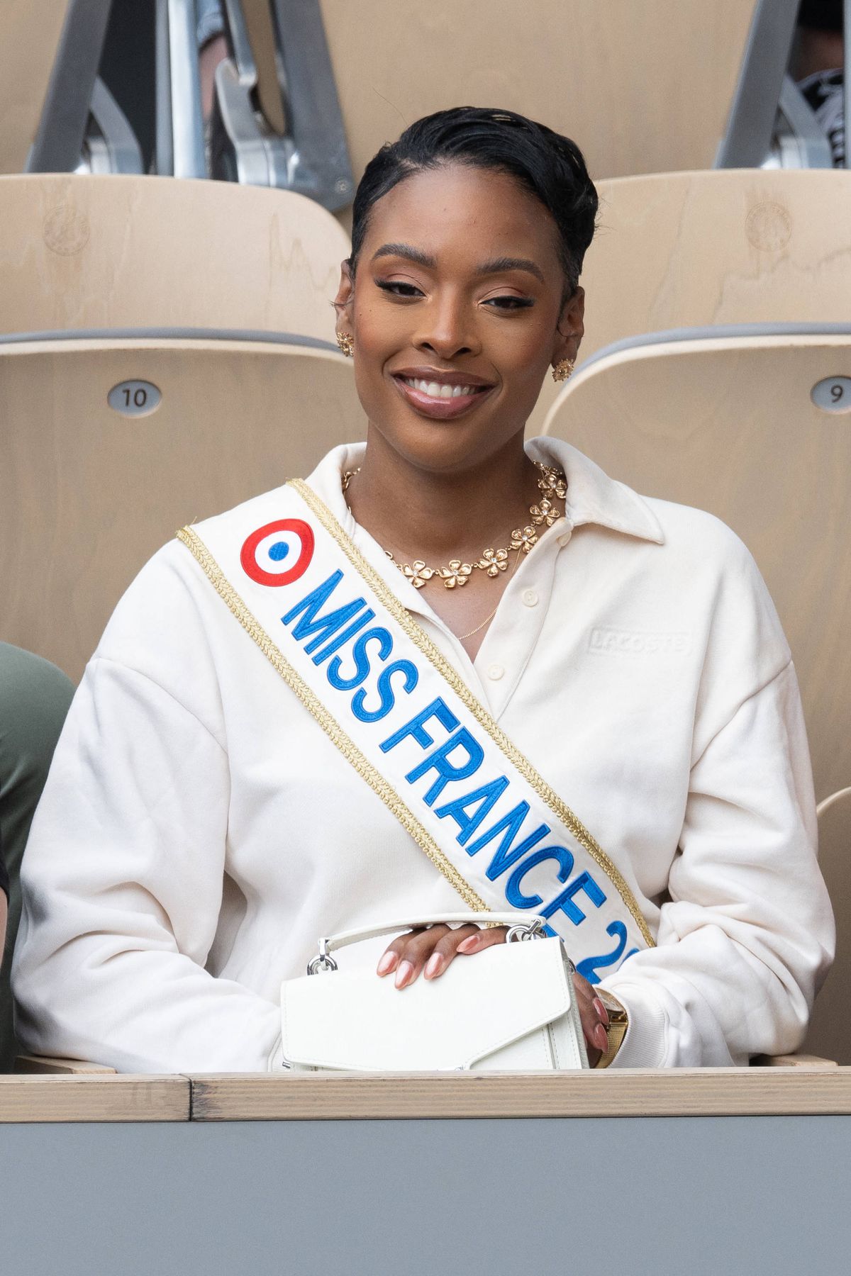 Miss Franța, în tribune la Roland Garros » Și Ion Țiriac a fost prezent! Au aplaudat în picioare surpriza lui Ousmane Dembele