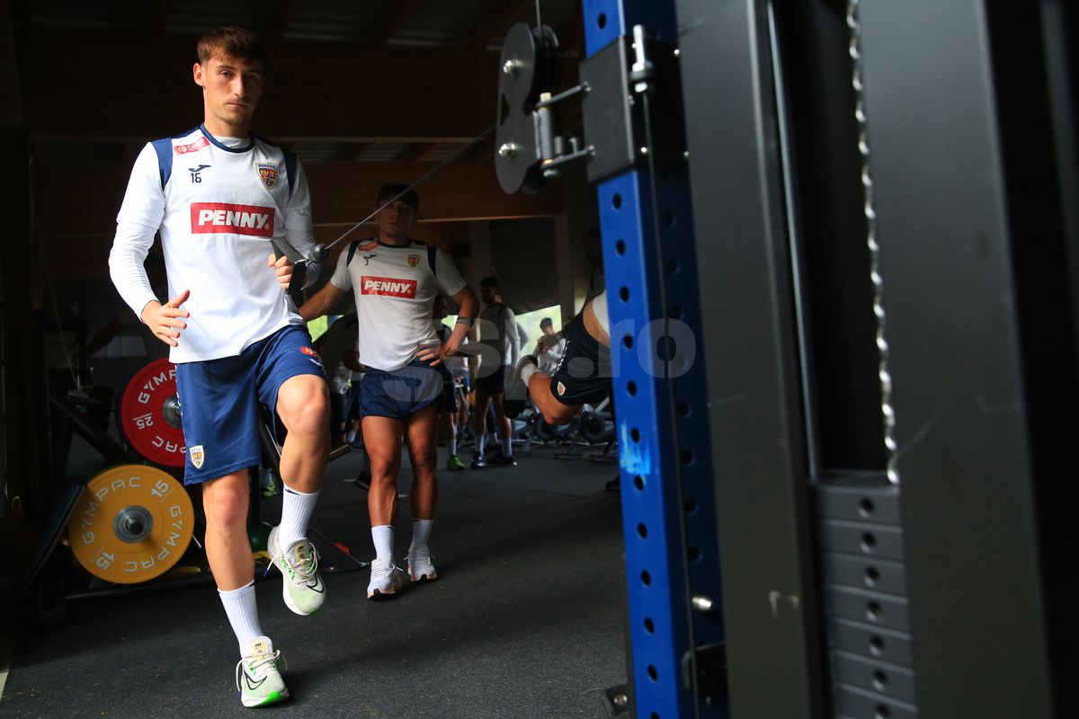 Antrenament la sală al echipei naţionale de tineret, 2 iunie 2025