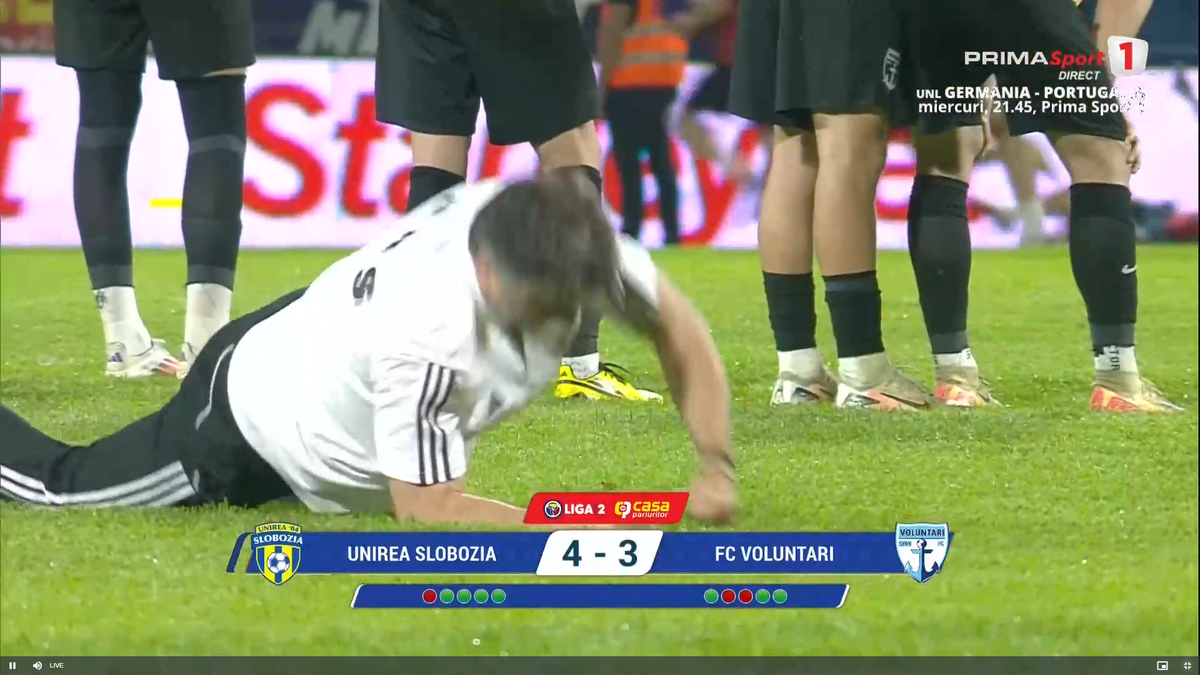 Imagini de colecție cu Adrian Mihalcea după ce a salvat-o pe Unirea Slobozia de la retrogradare