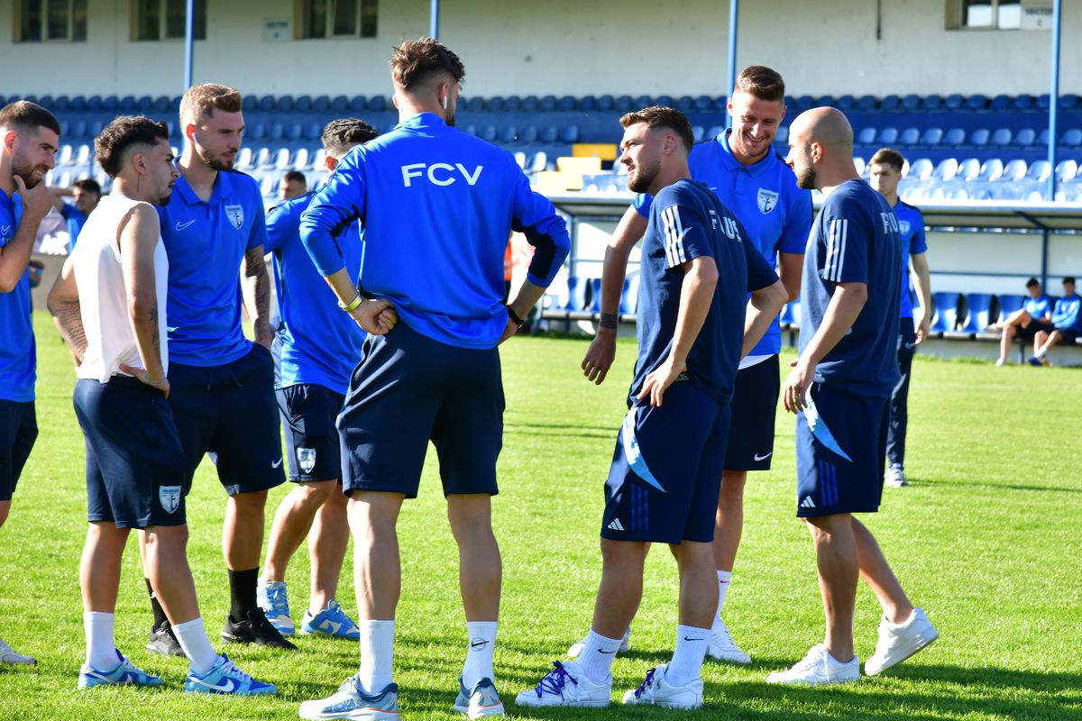 Imagini înainte de Unirea Slobozia - FC Voluntari