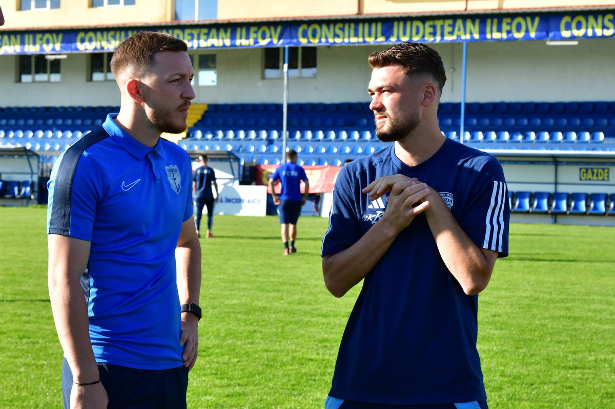 Imagini înainte de Unirea Slobozia - FC Voluntari