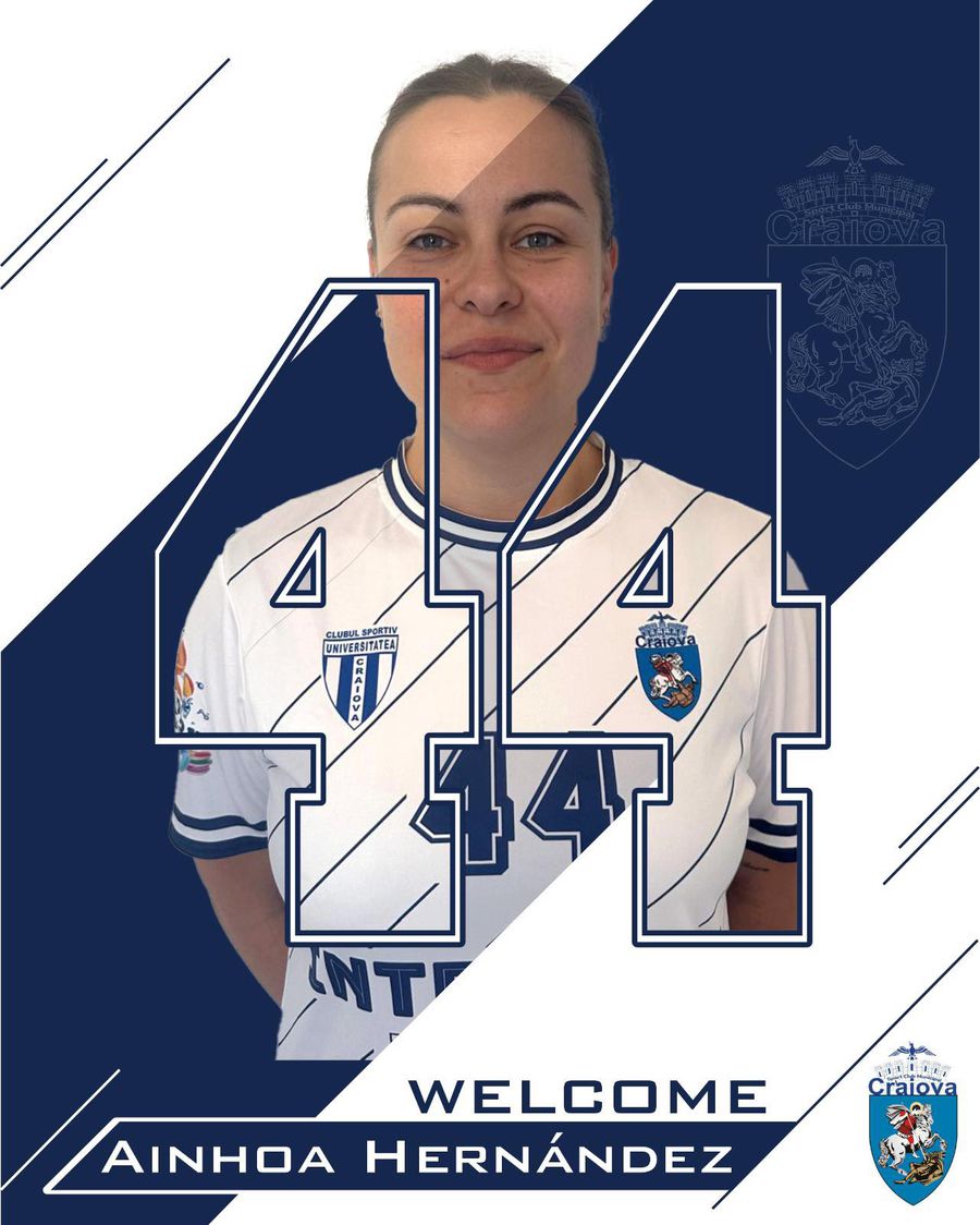 Ainhoa Hernández // foto: Facebook SCM Craiova Rapidul își cedează jucătoarea la echipa cu pretenții din „Liga Florilor”: „Bun venit!”