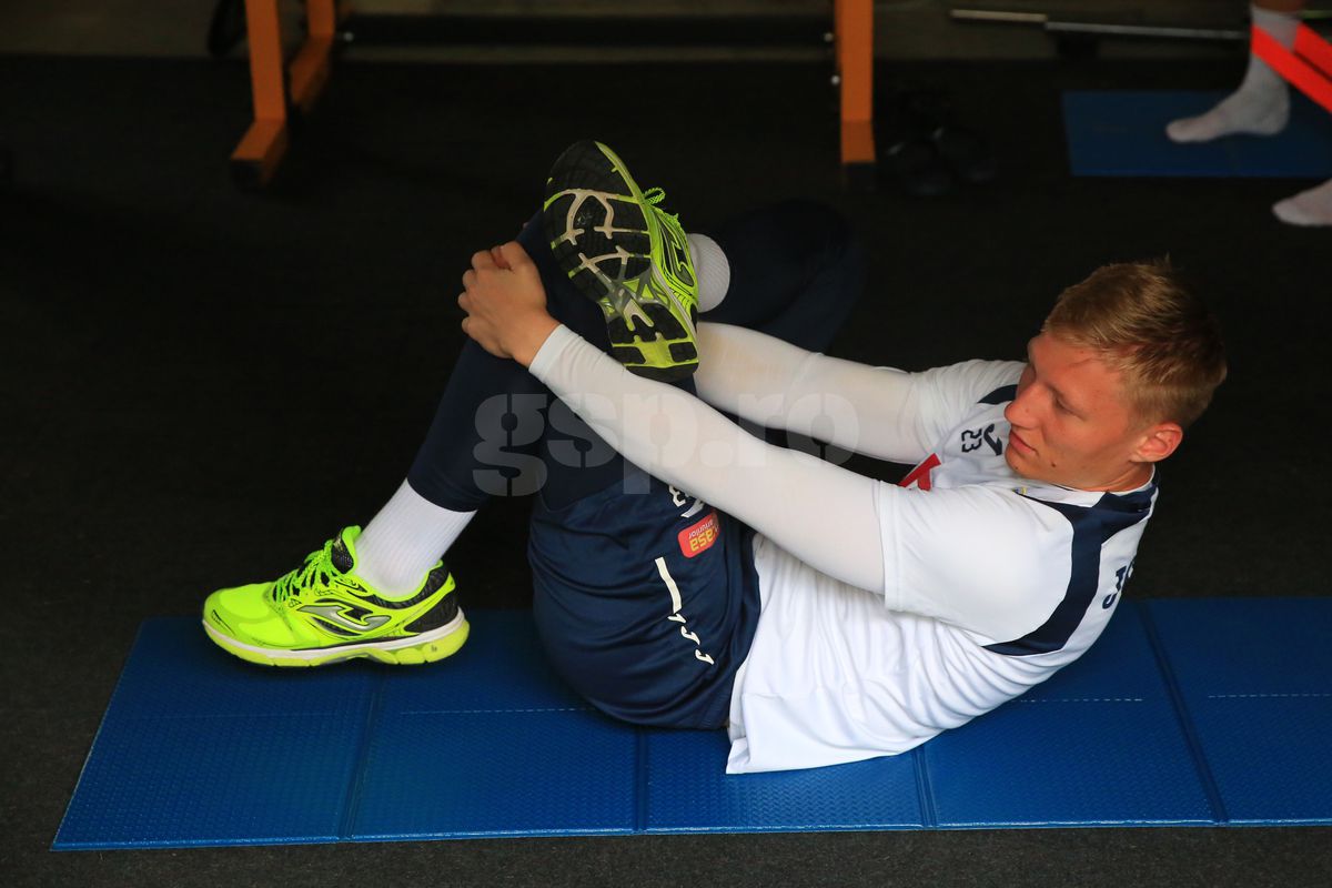 Antrenament la sală al echipei naţionale de tineret, 2 iunie 2025