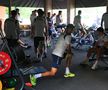 Antrenament la sala de forţă al echipei naţionale de tineret FOTO: Ionuţ Iordache (GSP)