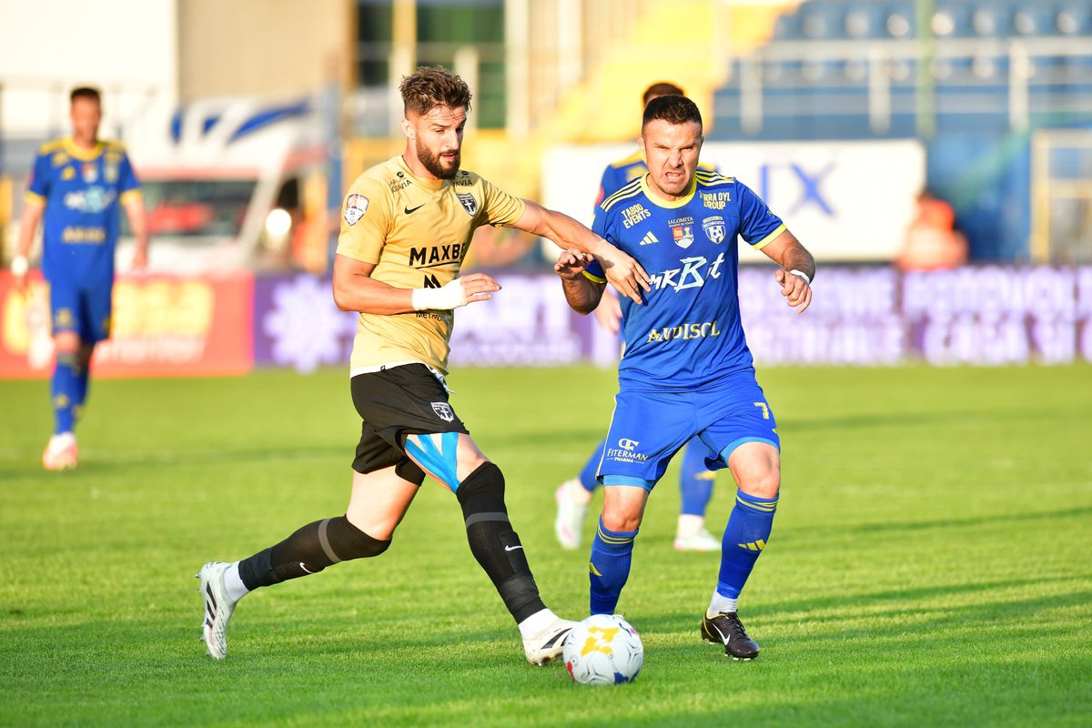 Unirea Slobozia - FC Voluntari, baraj pentru Superliga, 2 iunie 2025