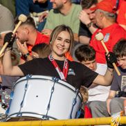 Peste 10.000 de spectatori în tribune la Gloria Bistrița - Râmnicu Vâlcea / FOTO: Facebook @Gloria Bistrița