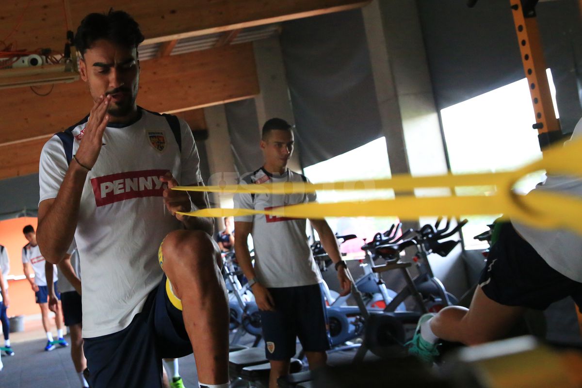 Antrenament la sală al echipei naţionale de tineret, 2 iunie 2025