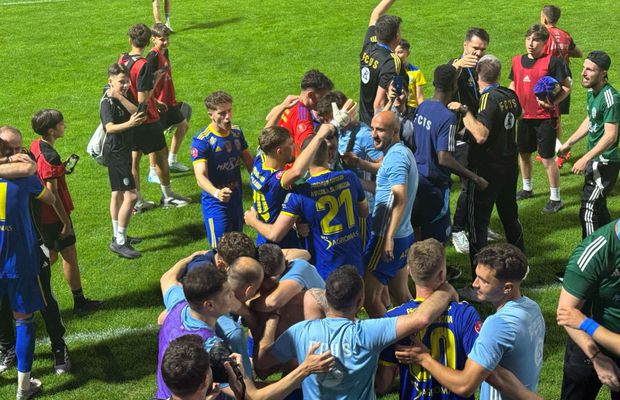 Dramatism total în Unirea Slobozia - FC Voluntari, returul barajului din Superliga » S-au salvat la loviturile de departajare