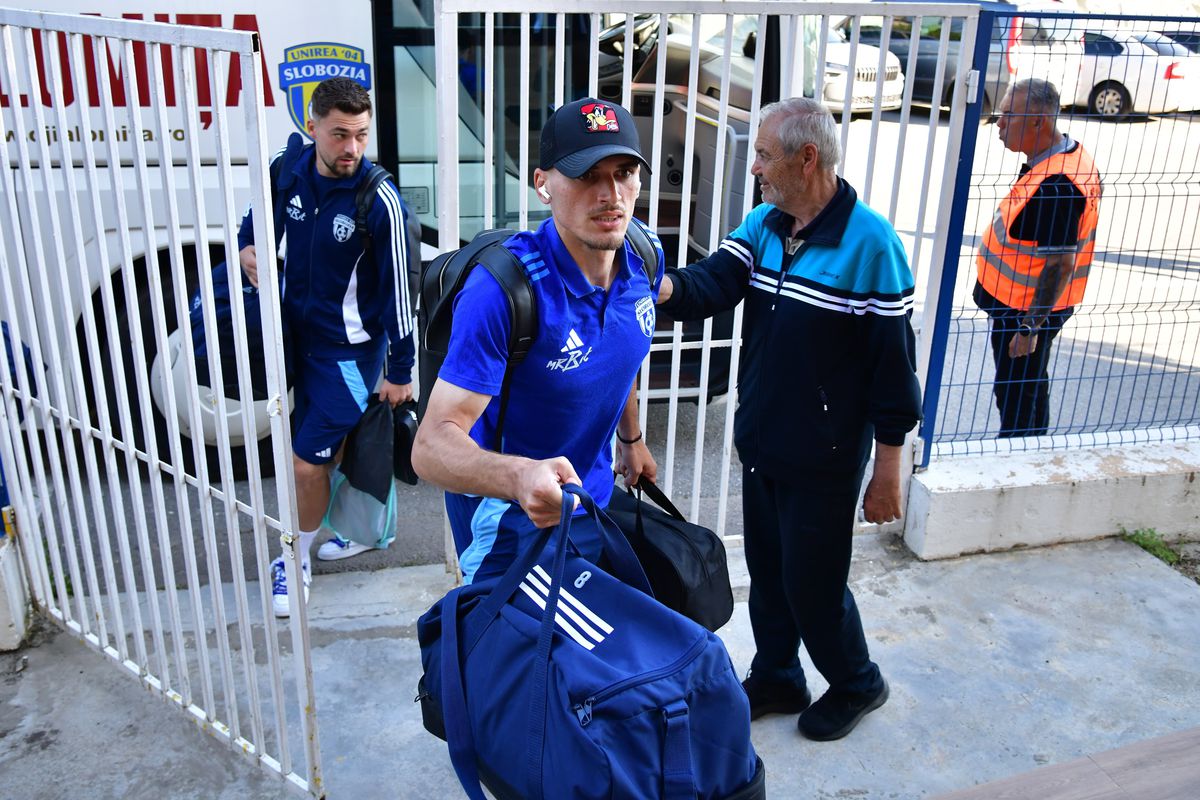 Imagini înainte de Unirea Slobozia - FC Voluntari