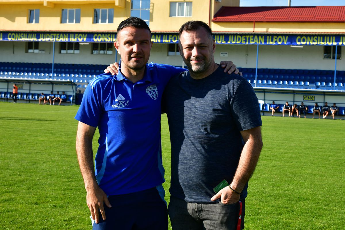 Imagini înainte de Unirea Slobozia - FC Voluntari