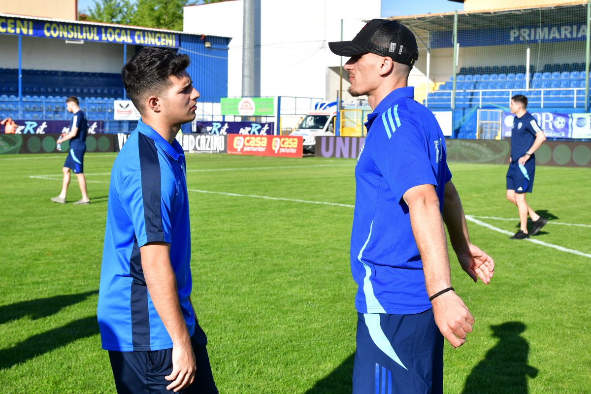 Imagini înainte de Unirea Slobozia - FC Voluntari