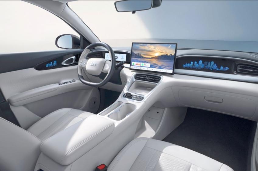 Cel mai bine vândut model din China, Geely EX2 primește un upgrade și o autonomie mai mare // FOTO: carnewschina.com