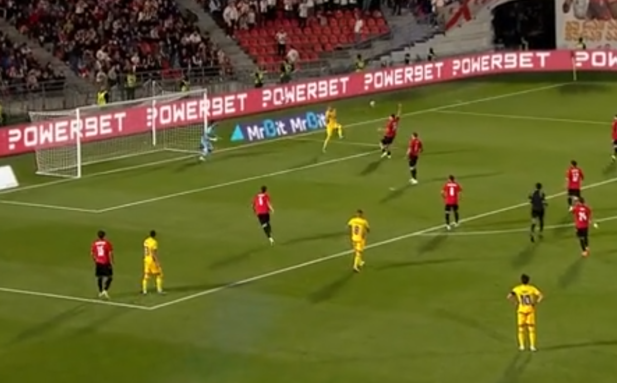 Gol Louis Munteanu amical Georgia - România